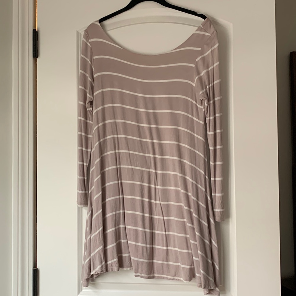 striped dress